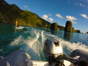 Wake boarding